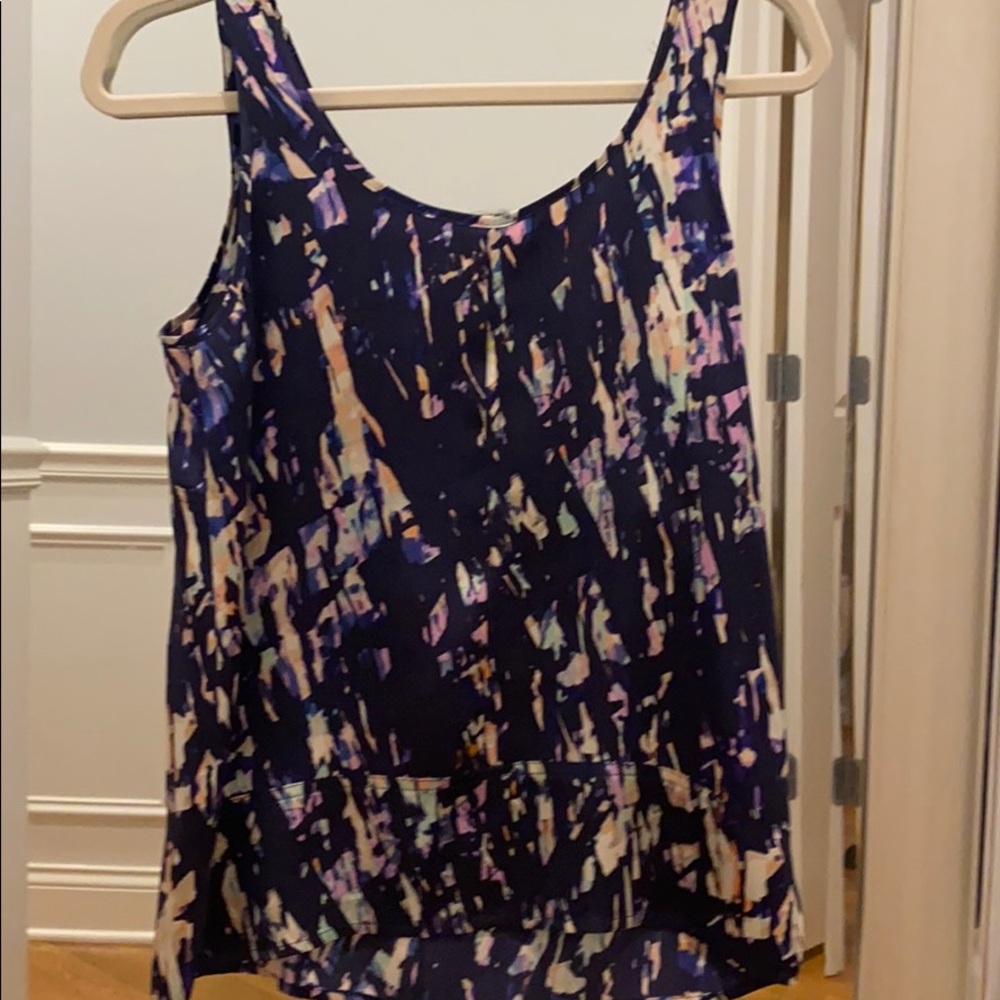 Club Monaco 100% silk top